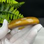 Golden Tiger's Eye Bangle 56MM Jadeification Flashy Cornucopia