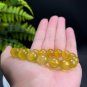 Australia Golden Prehnite Beaded Bracelet 11mm Authentic Icy Transparent Stacking