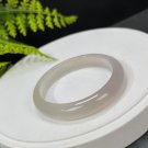 Light Purple Agate Bangle 51+MM High Icy Translucent Clean