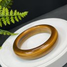 Golden Tiger's Eye Bangle 63MM Jadeification Flashy Cornucopia