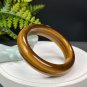 Golden Tiger's Eye Bangle 63MM Jadeification Flashy Cornucopia