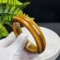 Golden Tiger's Eye Bangle 63MM Jadeification Flashy Cornucopia