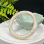 Rare Sunstone Moonstone Intergrowth Bangle 55+MM Icy Flash Blue Light Cat's Eye Round