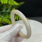 Rare Sunstone Moonstone Intergrowth Bangle 55+MM Icy Flash Blue Light Cat's Eye Round