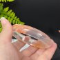 Rare Snowflake Phantom Quartz Bangle 62MM Flake Ice Translucent Orange White
