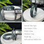 Green Moss Agate Bangle 62MM Icy Translucent Crystallization Floating Aquatic Flowers