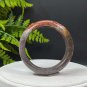 Gray Red Auralite 23 Crystal Bangle 55+MM Flake Ice Translucent Cornucopia Celestial Eye