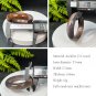 Gray Red Auralite 23 Crystal Bangle 55+MM Flake Ice Translucent Cornucopia Celestial Eye