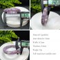 Light Purple Lepidolite Bangle 61MM Flake Ice Flash Crystallization