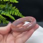 Fossilized Coral Bangle 54MM Porcelain Luster Orange Brown Purple