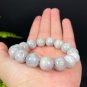 Hackmanite Beaded Bracelet 13mm Rare Color Changing Purple White