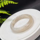 Rare Sunstone Moonstone Intergrowth Bangle 54MM Icy Flash Blue Light Cat's Eye