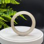 Rare Sunstone Moonstone Intergrowth Bangle 54MM Icy Flash Blue Light Cat's Eye