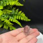 Raw Red Phantom Quartz Ring Adjustable Freeform Tower Silver S925 Handmade