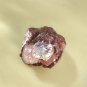 Raw Gradient Purple Agate Ring Adjustable Freeform Flake Ice Sparkling Silver S925 Handmade