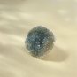 Raw Green Tourmaline Ring Adjustable Freeform Silver S925 Handmade October Birthstone