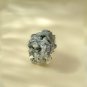 Raw Green Phantom Quartz Ring Adjustable Freeform Clusters Towers Silver S925 Handmade