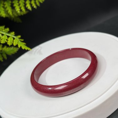 Purple Golden Cinnabar Bangle 56MM