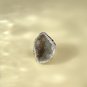 Raw Gray Purple Agate Ring Adjustable Freeform Geode Cornucopia Silver S925 Handmade