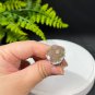 Raw Tourmaline Ring Adjustable Freeform Flake Ice Pink Green Silver S925 Handmade