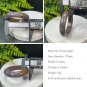 Sugar Purple Ocean Jasper Bangle 55MM Old Mine Porcelain Luster Crystallization