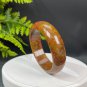 Ocean Jasper Bangle 61MM Old Mine Crystallization Multicolored Floating Celestial Eyes