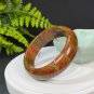 Ocean Jasper Bangle 61MM Old Mine Crystallization Multicolored Floating Celestial Eyes