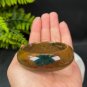 Ocean Jasper Bangle 53MM Old Mine Porcelain Luster Multicolored Floating Celestial Eye