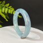 Aquamarine Bangle 52MM Icy Translucent Light Blue March Birthstone