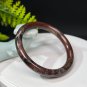 Rhodonite Bangle 57MM Chocolate Color Thin Round
