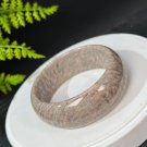 Feldspar Bangle 62MM Porcelain Luster Crystallization Flesh Pink Green