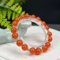 Ice South Red Agate Beaded Bracelet 9mm with Lake Green Jade Beads Stacking