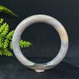 Beige Gray Agate Bangle 56MM Translucent Celestial Eyes Multi-layer Round