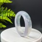 Light Purple Fluorite Bangle 63MM Icy Transparent Cornucopia