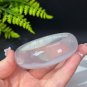 Light Purple Fluorite Bangle 63MM Icy Transparent Cornucopia