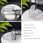 Light Purple Fluorite Bangle 63MM Icy Transparent Cornucopia