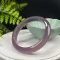 Imperial Purple Agate Bangle 59MM High Icy Transparent Clean