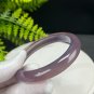 Imperial Purple Agate Bangle 59MM High Icy Transparent Clean