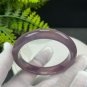 Imperial Purple Agate Bangle 59MM High Icy Transparent Clean
