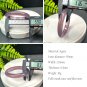 Imperial Purple Agate Bangle 59MM High Icy Transparent Clean