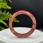 Gradient Red Agate Bangle 52MM Icy Translucent Multi-layer