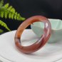Gradient Red Agate Bangle 52MM Icy Translucent Multi-layer