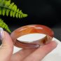 Gradient Red Agate Bangle 52MM Icy Translucent Multi-layer