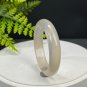Light Champagne Gray Agate Bangle 52+MM High Icy Transparent Clean