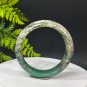 Green Lepidolite Bangle 59+MM Crystallization Celestial Eye