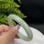 Serpentine Jade Bangle 59MM Icy Moisten Light Cyan White