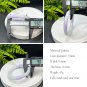 Natural Jadeite Bangle 55MM Certificated Grade A Lavender Faint Green Fei Cui Traditional Jade
