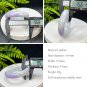 Natural Jadeite Bangle 56+MM Certificated Grade A Lavender Faint Green Fei Cui Traditional Jade