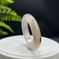 Champagne Gray Agate Bangle 51+MM Icy Translucent