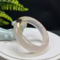 Champagne Gray Agate Bangle 51+MM Icy Translucent